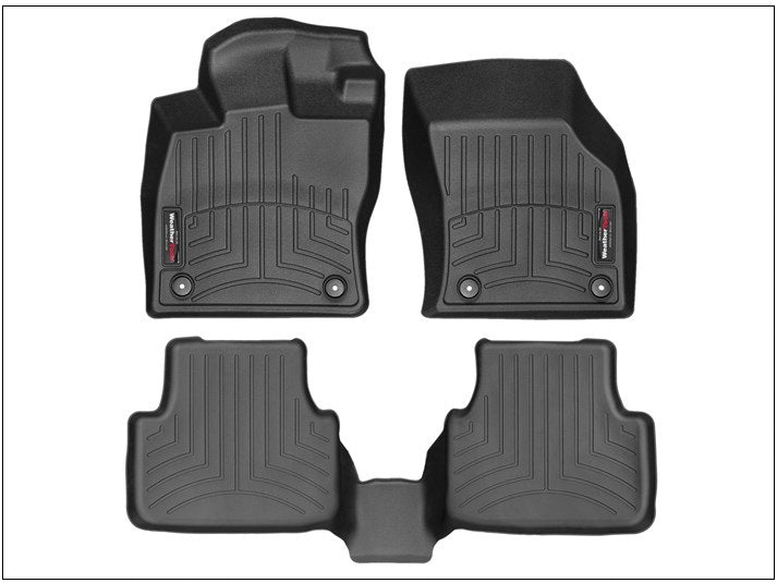 Tapetes Weathertech Vw Jetta 2019-2020 - 1ra+2da Filas