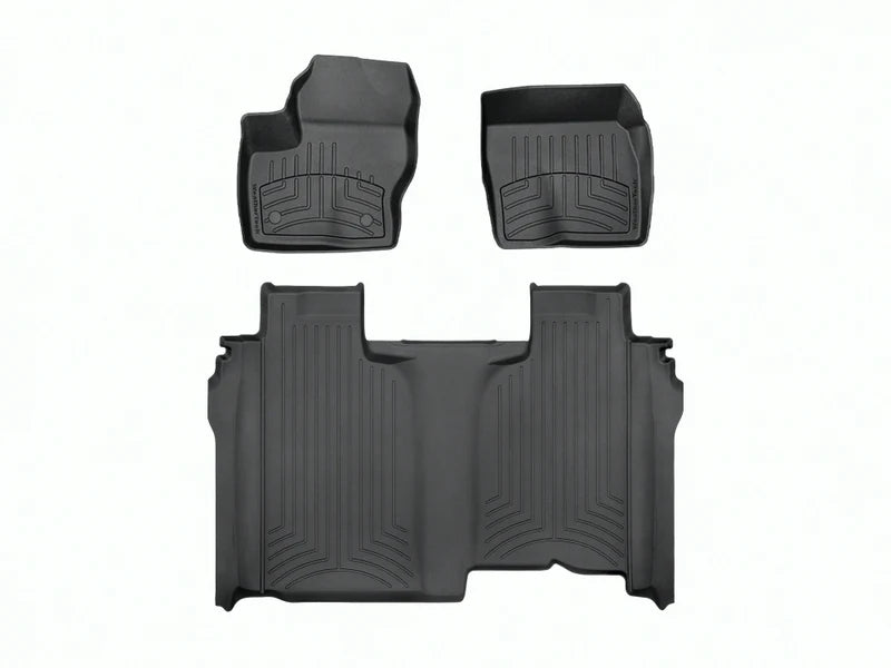 Tapetes Weathertech HP Silverado 2019+ 1ra+2da Filas