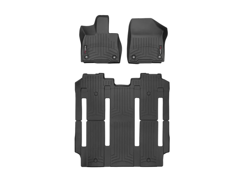 Tapetes Weathertech Sienna 2021+ - 1ra+2da/3ra Filas 7 Pax