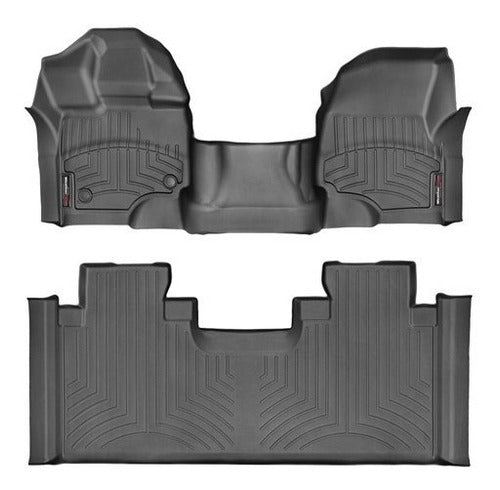 Tapetes Weathertech F-250 2008-2010 - 1ra+2da Filas Dob Cab