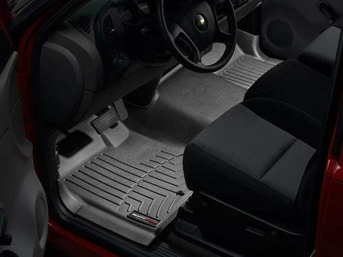 Tapete Weathertech Silverado 2007-2013 - 1ra Fila Corrido