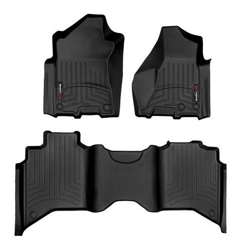 Tapetes Weathertech Ram 2019+ Doble Cabina 1ra+2da Filas
