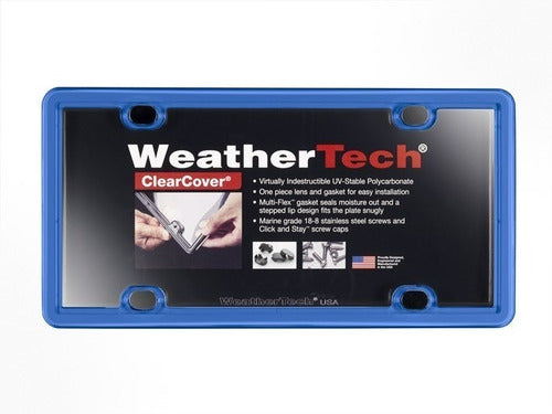 Portaplacas Weathertech Clearcover Varios Colores