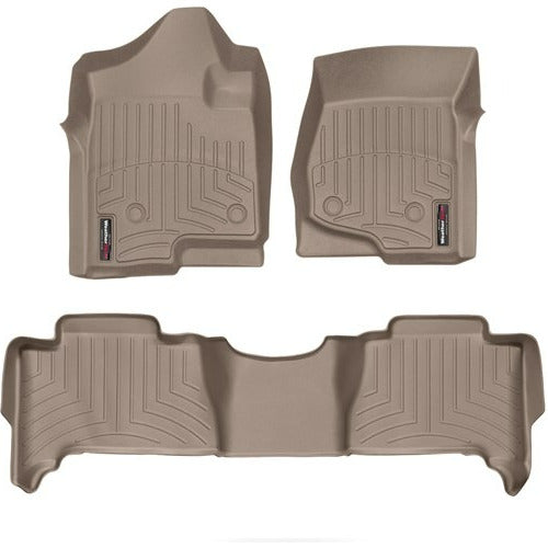 Tapetes Weathertech Yukon Hibrido 2011-2014 1ra+2da Filas