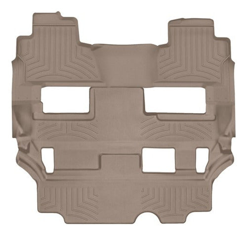 Tapete Uso Rudo Weathertech Hp Tahoe 2015-2020 2da+3ra Filas