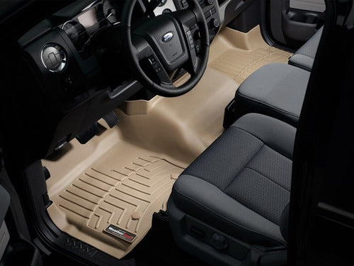 Tapetes Weathertech F-150 Lobo 2009-2014 - 1ra Fila C + 2da