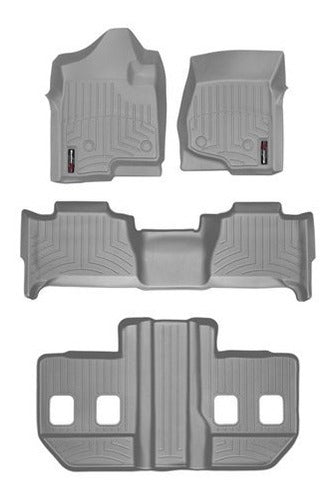 Tapetes Weathertech Escalade 2007-2014-1ra+2da+3ra F + Caj L