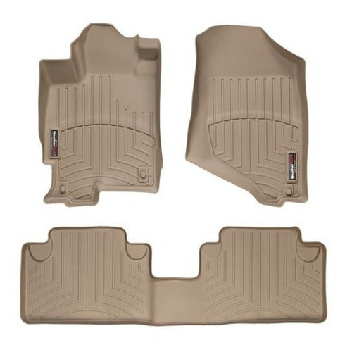 Tapetes Weathertech Acura Rdx 2007-2012 - 1ra+2da Filas