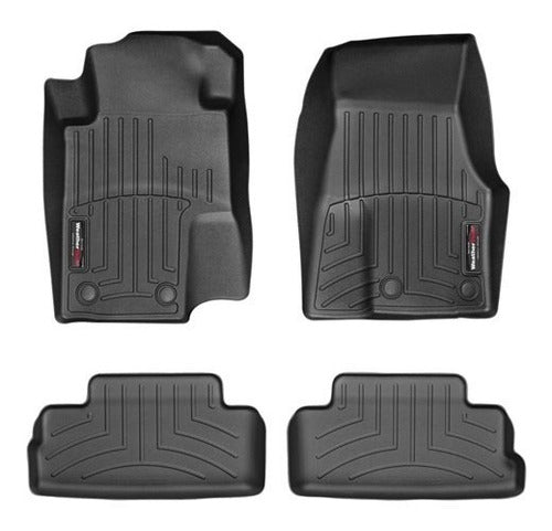 Tapetes Weathertech Mustang 2011-2014 - 1ra+2da Filas