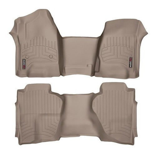 Tapetes Weathertech Silverado 2014-2018 Cab Ext 1ra+2da Fila