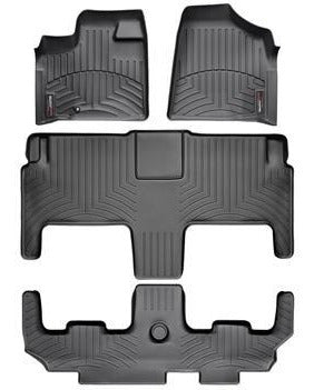 Tapetes Weathertech Town&country 2008-2016 1ra+2da+3ra Filas