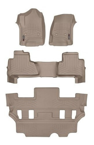 Tapetes Weathertech Tahoe 2015-2020 - 1ra+2da+3ra Filas