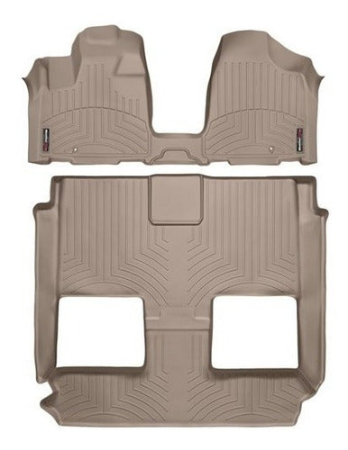 Tapetes Wt Grand Caravan 2008-2019 1ra+2da/3ra Filas+cajuela
