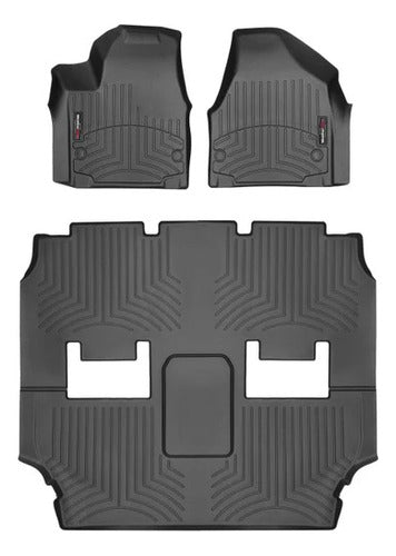 Tapetes Weathertech Pacífica 2017-2020 - 1ra+2da/3ra Filas