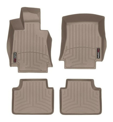 Tapetes Weathertech Alfa Romeo Giulia 2016+ 1ra+2daf+caj