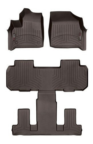 Tapetes Weathertech Traverse 2008-2017 - 1ra+2da/3a F+ Caj C