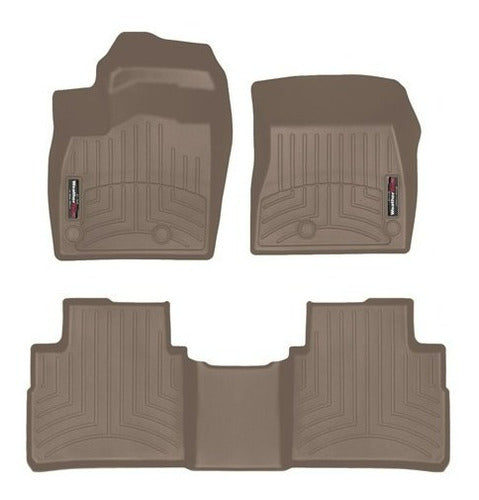 Tapetes Premium Weathertech Rogue 2021+ 1ra+2da Filas