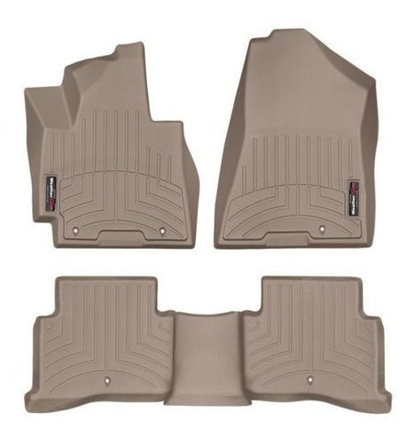 Tapetes Weathertech Dodge Attitude 2015-2019 - 1ra+2da Filas