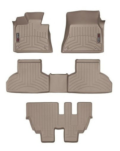 Tapetes Weathertech Bmw X5 2014-2018 - 1ra+2d+3ra F + Caj L