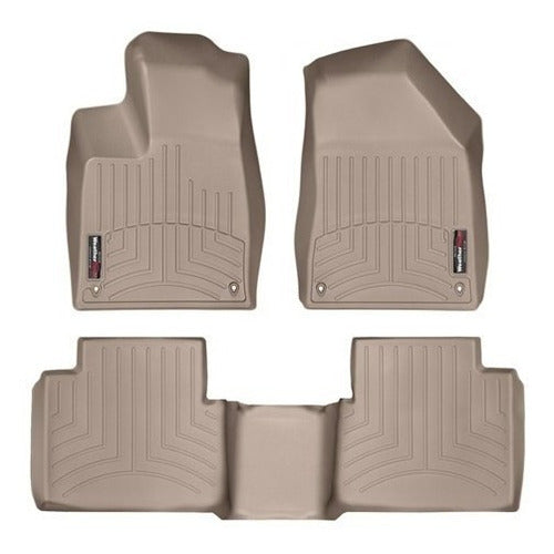 Tapetes Weathertech Chrysler 200c 2015-2017 -1ra+2da F + Caj
