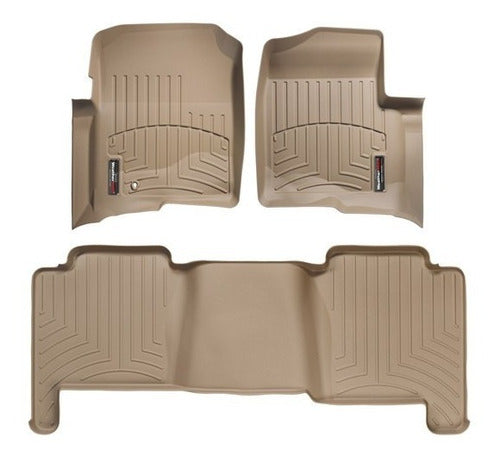 Tapetes Weathertech F-150 Lobo 2004-2008 - 1ra+2da Filas