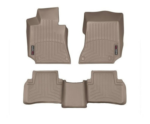 Tapetes Weathertech Clase E 2015-2016 Sedan - 1ra+2da Filas