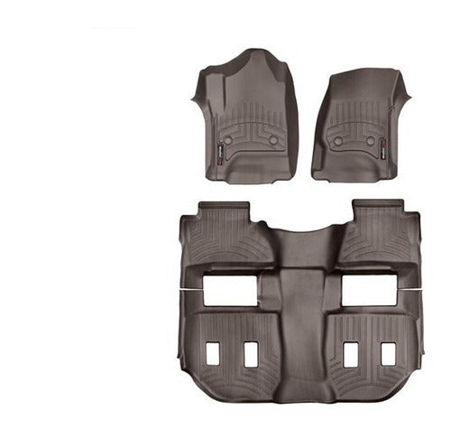 Tapetes Weathertech Escalade Esv 2015-20-1ra+2a/3ra F+caj C