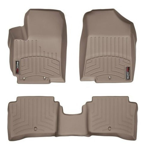 Tapetes Weathertecth Rio 2013-2017- 1ra+2da Fila + Caj Sedan