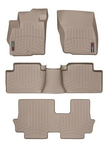 Tapetes Weathertech Outlander 2013-2021 - 1ra+2da+3raf+caj