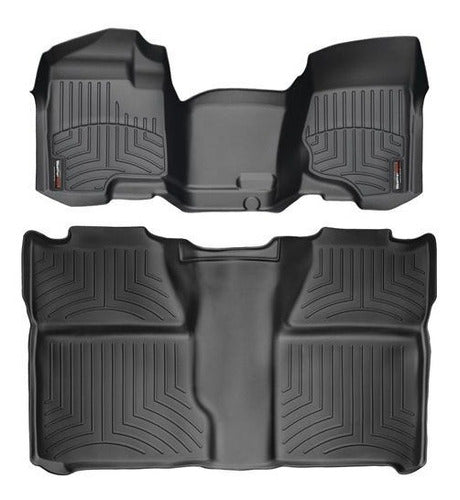 Tapetes Weathertech Sierra 2007-2013 - 1racorrido+2da Filas