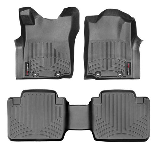 Tapetes Weathertech Tacoma 2012-2015 -1ra+2da Filas Cab Ext