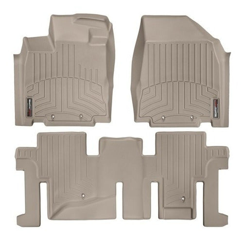 Tapetes Weathertech Pathfinder 2013-2021 - 1ra+2da Filas