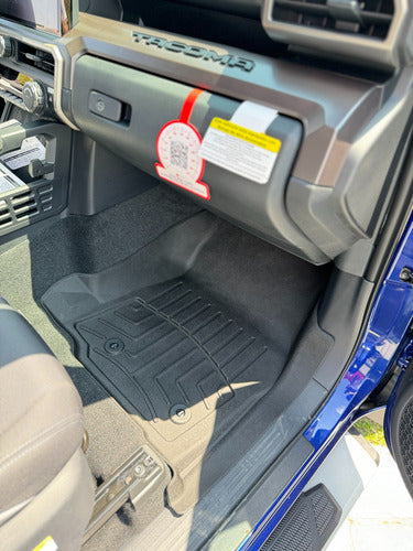 Tapetes Weathertech Hp Tacoma Hibrida 2024+ 1ra+2da Filas