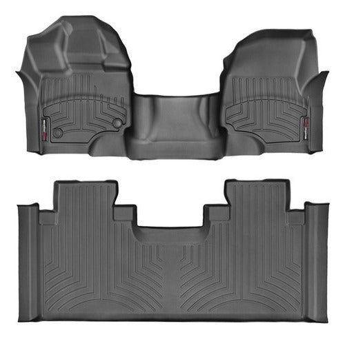 Tapetes Weathertech F-150 Lobo 2015-19 Cab 1/2 - 1ra+2da F