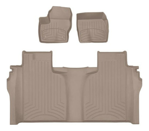 Tapetes Premium Weathertech Explorer 2024+ 1ra+2da Filas