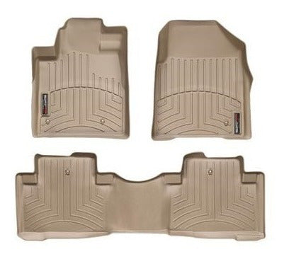Tapetes Uso Rudo Weathertech Pilot 2009-2015 - 1ra+2da Filas