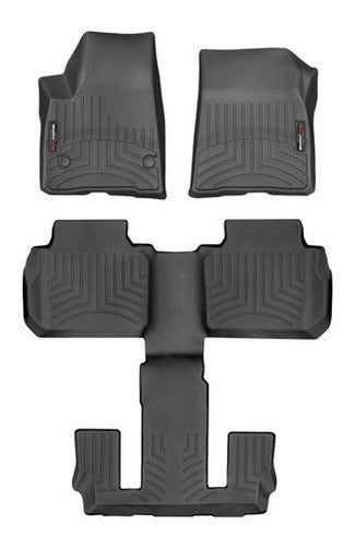 Tapete Weathertech Acadia 2017-2019 - 1ra+2da/3ra Filas
