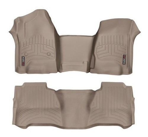 Tapetes Weathertech Silverado 2014-2018 Dob Cab 1rac Y 2daf
