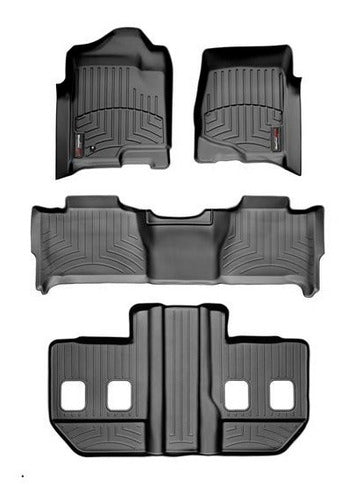 Tapetes Weathertech Suburban 2007-10-1ra+2da+3ra F+cajuela L