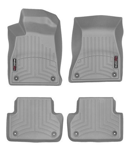 Tapetes Weathertech Audi A4 2017-2019 - 1ra+2dafilas+cajuela