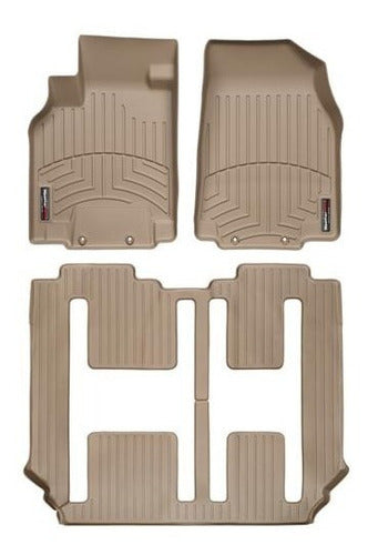 Tapetes Weathertech Cx-9 2007-2015 -1ra+2da/3ra F+ Cajuela