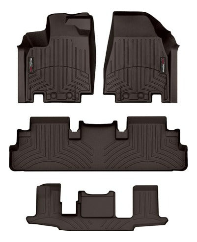 Tapetes Weathertech Qx60 2022+ (6 Pas) 1ra+2da+3ra Filas