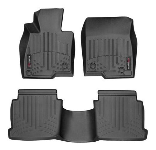 Tapetes Weathertech Santa Fe 2019-2020 - 1ra+2da Filas + Caj