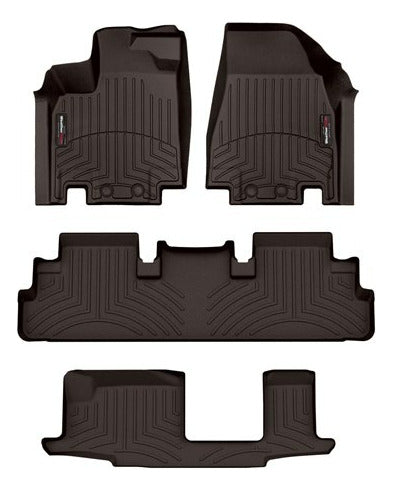 Tapetes Weathertech Pathfinder 2022+ (8 Filas) 1ra+2da+3ra F