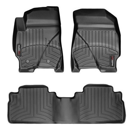 Tapetes Uso Rudo Weathertech Caddy 2010+ 1ra+2da Filas