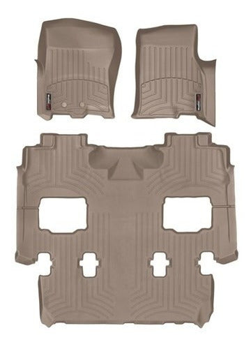 Tapetes Weathertech Navigator 2011-17 -1ra+2da/3ra F + Caj C