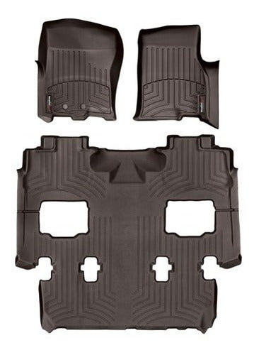 Tapetes Weathertech Navigator 2011-17 -1ra+2da/3ra F + Caj C