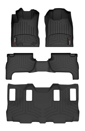 Tapetes Uso Rudo Weathertech Rush 2017+ 1ra+2da+3ra Filas