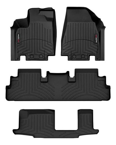 Tapetes Weathertech Qx60 2022+ Pasajeros 1ra+2da+3raf+ Caj C