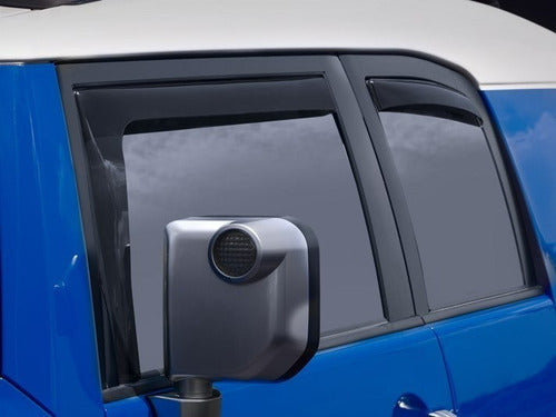 Weathertech Deflectores 4 Ventanas Fj Cruiser 2007-2010